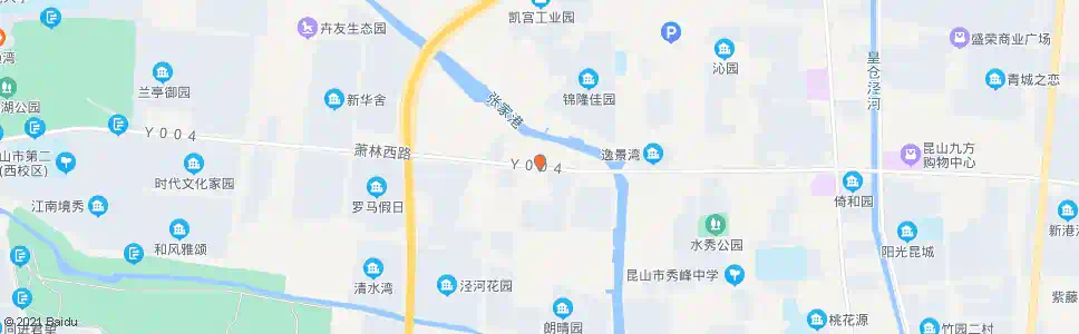 苏州萧林路鹿城路_公交站地图_苏州公交_妙搜公交查询2024