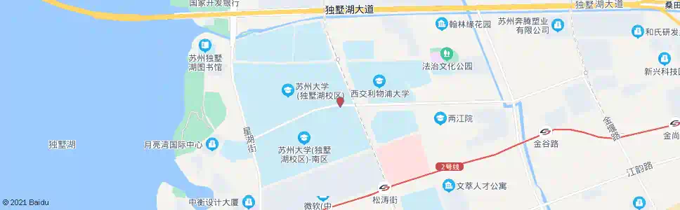 苏州苏大公寓北区南_公交站地图_苏州公交_妙搜公交查询2024