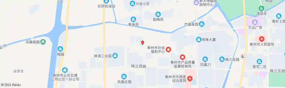 泰州路灯管理处_公交站地图_泰州公交_妙搜公交查询2024