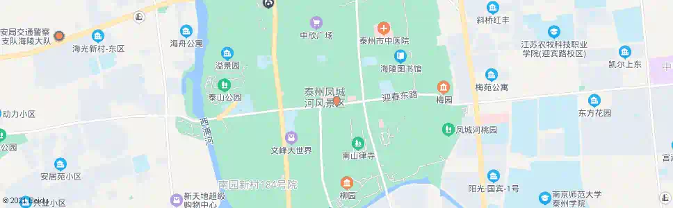 泰州人民医院北院_公交站地图_泰州公交_妙搜公交查询2024