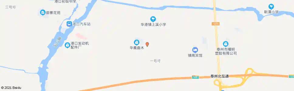 泰州上溪路口_公交站地图_泰州公交_妙搜公交查询2024