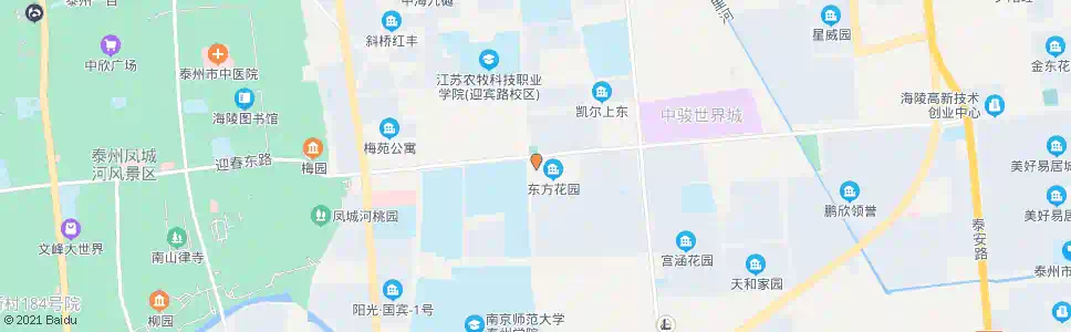 泰州老年大学_公交站地图_泰州公交_妙搜公交查询2024