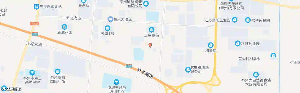 泰州许庄_公交站地图_泰州公交_妙搜公交查询2024