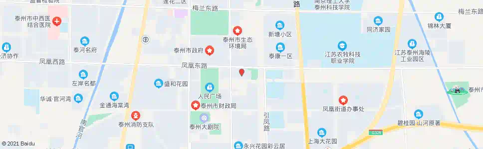 泰州市公安局_公交站地图_泰州公交_妙搜公交查询2024