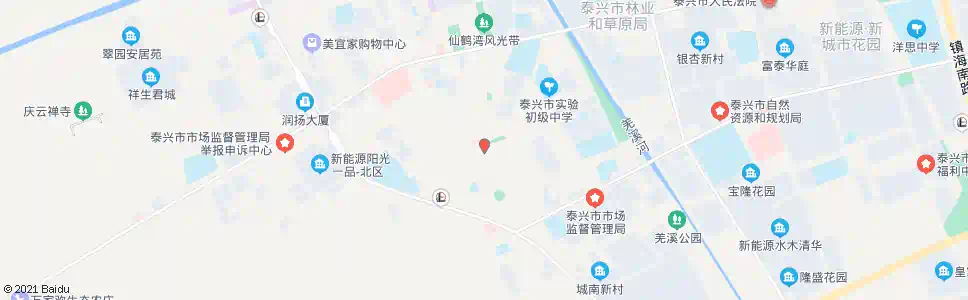 泰州四牌楼_公交站地图_泰州公交_妙搜公交查询2024