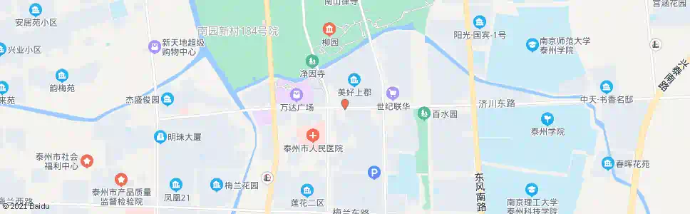 泰州美好上郡_公交站地图_泰州公交_妙搜公交查询2024