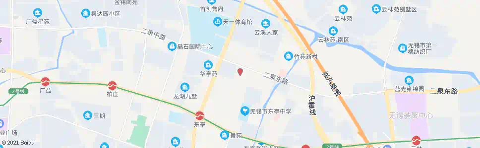 无锡新光小区(华山医院)_公交站地图_无锡公交_妙搜公交查询2024