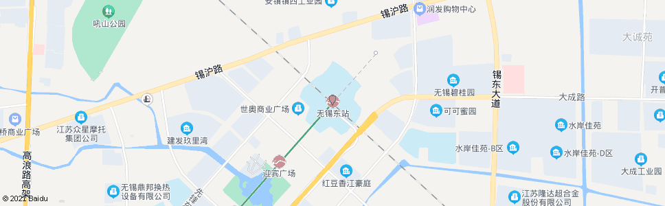 无锡西庄村(东行)_公交站地图_无锡公交_妙搜公交查询2024