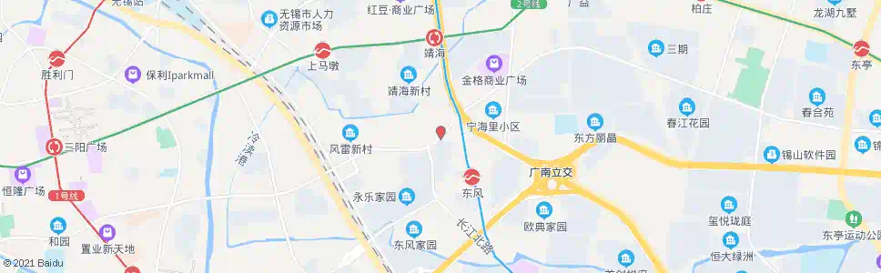 无锡江海新村_公交站地图_无锡公交_妙搜公交查询2024