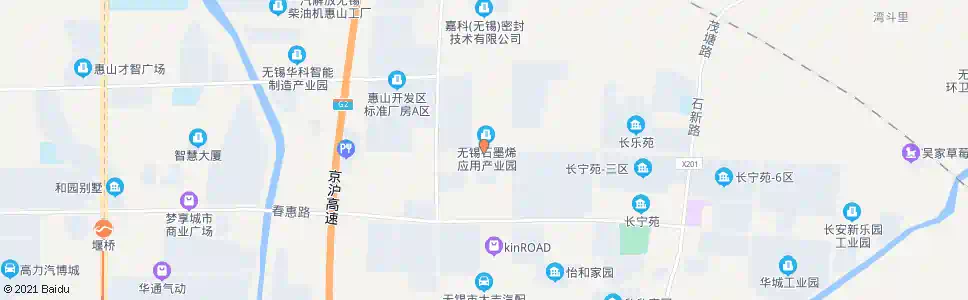 无锡惠畅路(中惠路)_公交站地图_无锡公交_妙搜公交查询2024