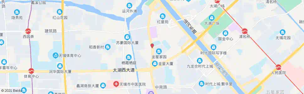 无锡中北新村_公交站地图_无锡公交_妙搜公交查询2024