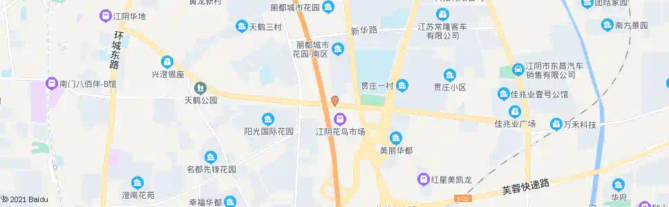 无锡花鸟市场_公交站地图_无锡公交_妙搜公交查询2024