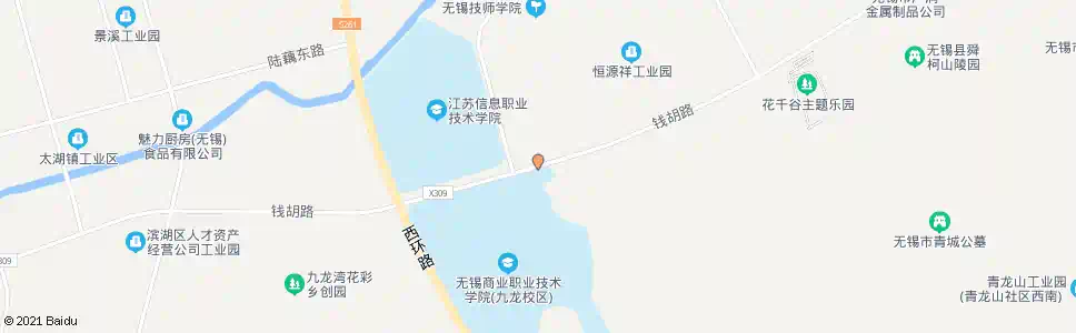 无锡无锡职教园_公交站地图_无锡公交_妙搜公交查询2024