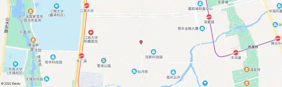 无锡和风路(五湖大道)_公交站地图_无锡公交_妙搜公交查询2024