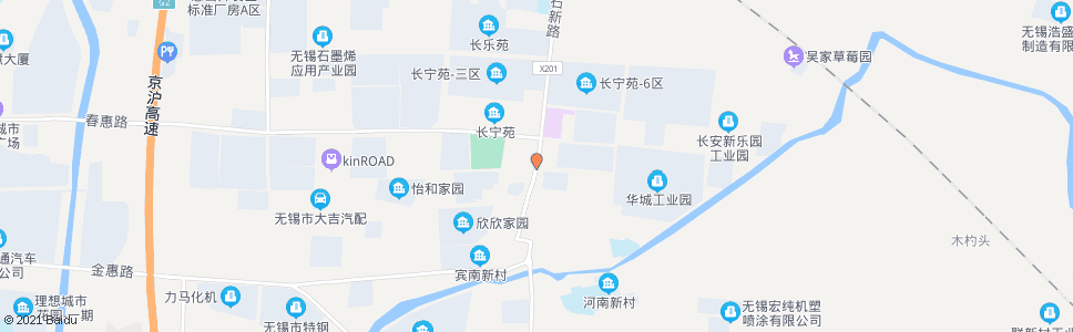 无锡石新路(长宁路)_公交站地图_无锡公交_妙搜公交查询2024