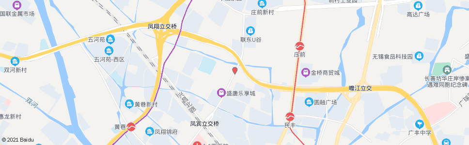无锡东汀桥_公交站地图_无锡公交_妙搜公交查询2024