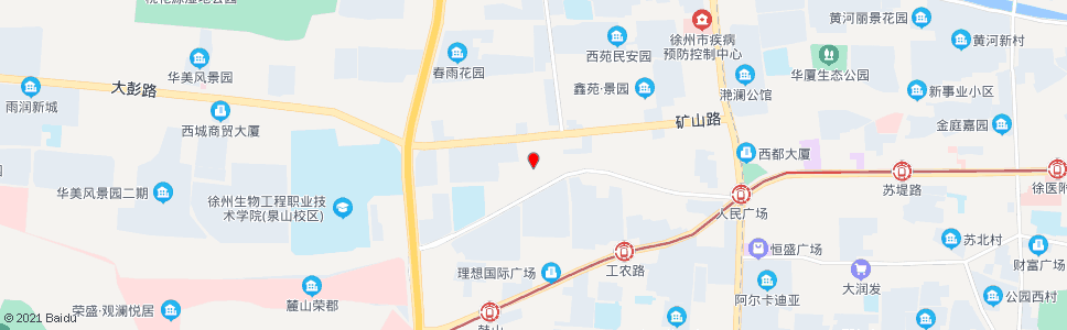 徐州矿山路小学_公交站地图_徐州公交_妙搜公交查询2024