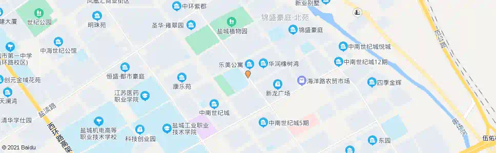 盐城盐渎实验学校_公交站地图_盐城公交_妙搜公交查询2024