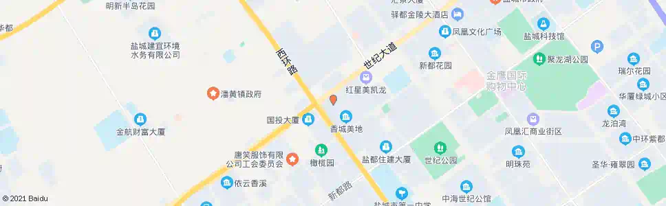 盐城金太阳装饰城_公交站地图_盐城公交_妙搜公交查询2024