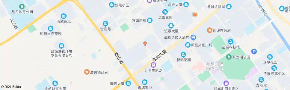 盐城碧水豪苑_公交站地图_盐城公交_妙搜公交查询2024