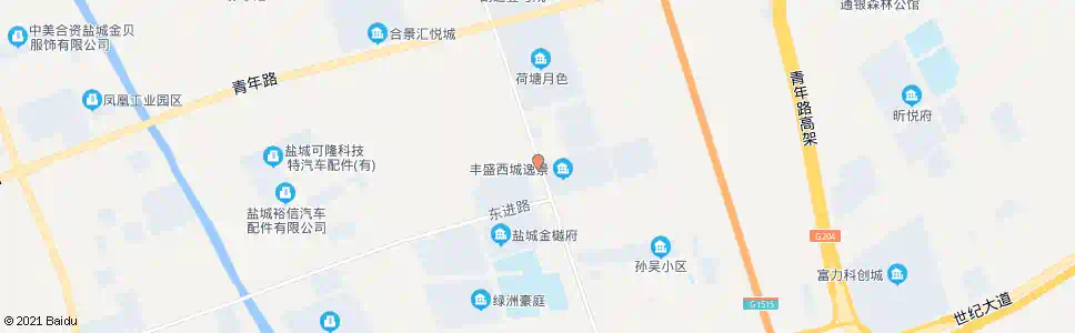 盐城迎宾路东进路口_公交站地图_盐城公交_妙搜公交查询2024