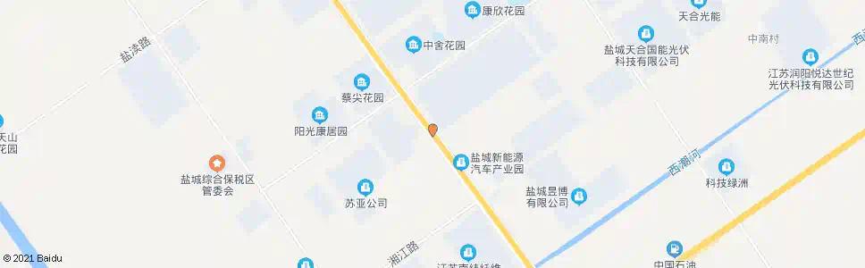 盐城东环路珠江路口_公交站地图_盐城公交_妙搜公交查询2024