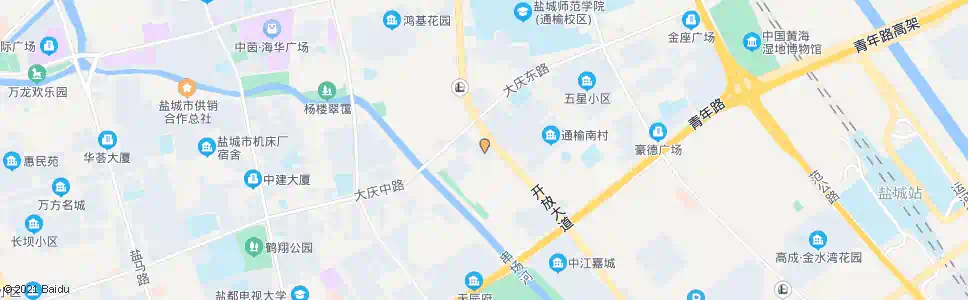 盐城大丰汽配城_公交站地图_盐城公交_妙搜公交查询2024