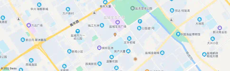 盐城钱江方洲_公交站地图_盐城公交_妙搜公交查询2024