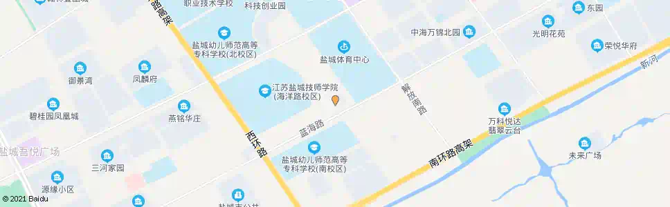 盐城科教城公交回车场_公交站地图_盐城公交_妙搜公交查询2024