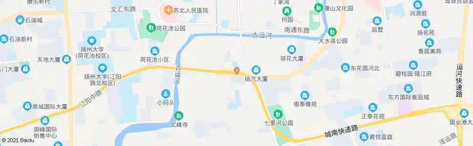 扬州工人新村_公交站地图_扬州公交_妙搜公交查询2024