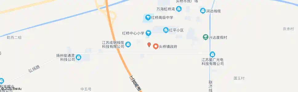 扬州工具三厂(邗江公路站)_公交站地图_扬州公交_妙搜公交查询2024