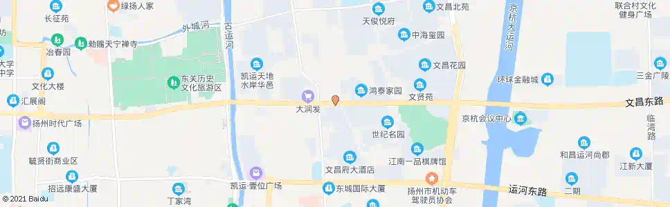 扬州沙北三村_公交站地图_扬州公交_妙搜公交查询2024