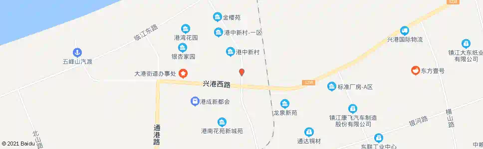 镇江新区医院东站_公交站地图_镇江公交_妙搜公交查询2024