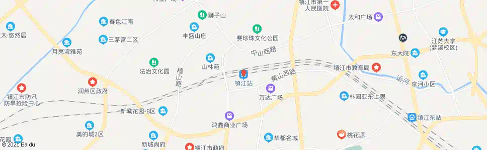 镇江新甸_公交站地图_镇江公交_妙搜公交查询2024