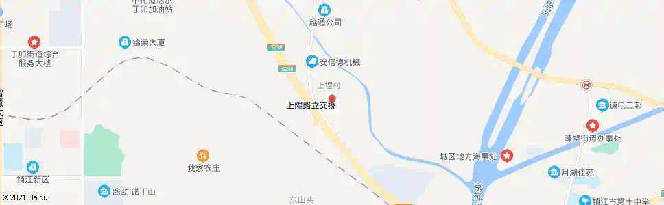 镇江上隍村_公交站地图_镇江公交_妙搜公交查询2024