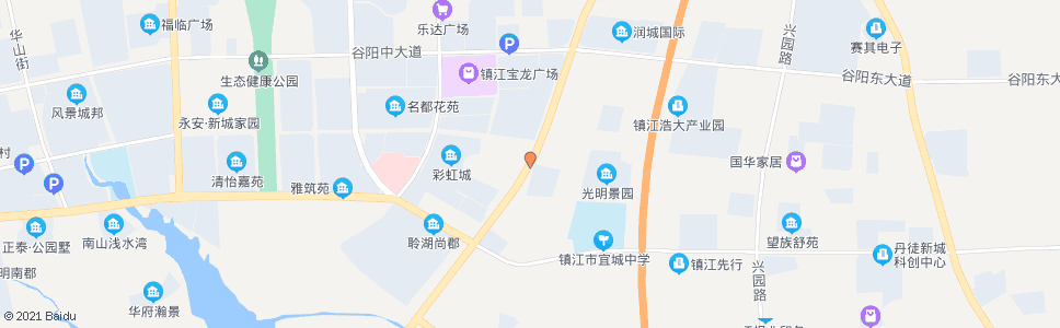 镇江光明村_公交站地图_镇江公交_妙搜公交查询2024