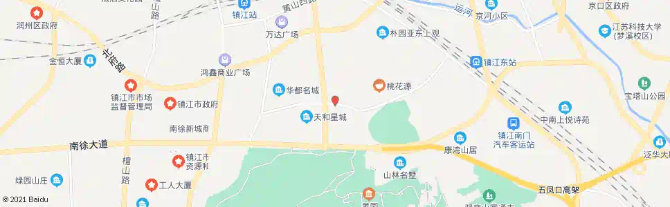 镇江林隐路西站_公交站地图_镇江公交_妙搜公交查询2024