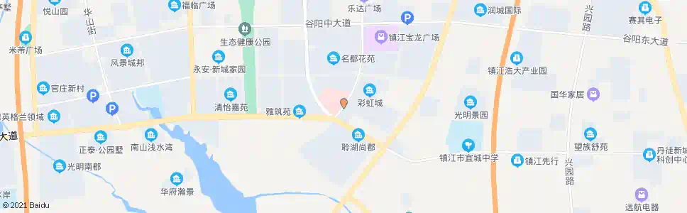 镇江丹徒新城医院_公交站地图_镇江公交_妙搜公交查询2024