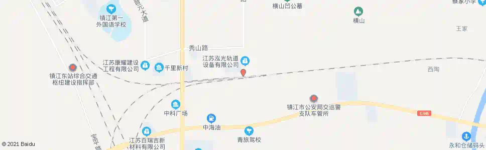 镇江楚桥路_公交站地图_镇江公交_妙搜公交查询2024