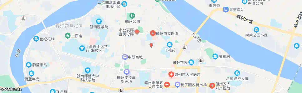 赣州羊城酒家_公交站地图_赣州公交_妙搜公交查询2024