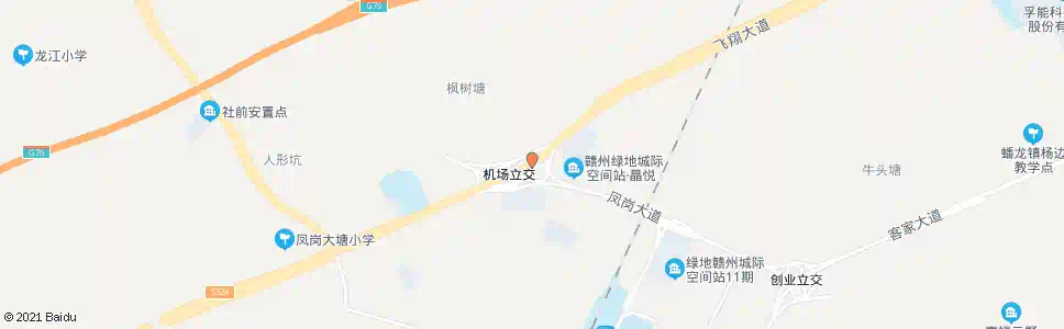 赣州塘屋村_公交站地图_赣州公交_妙搜公交查询2024