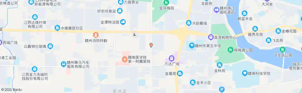 赣州华坚路商业街_公交站地图_赣州公交_妙搜公交查询2024