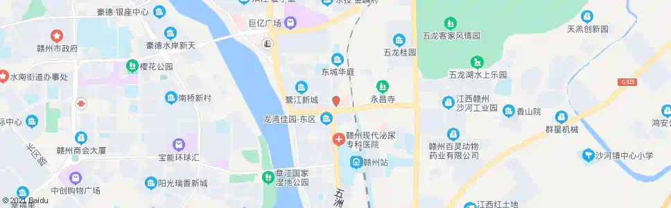 赣州赣医三附院_公交站地图_赣州公交_妙搜公交查询2024