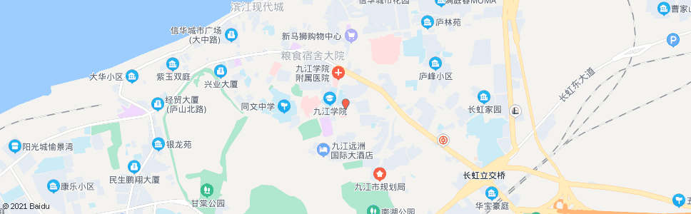 九江八一宾馆(八中)_公交站地图_九江公交_妙搜公交查询2024