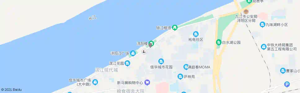 九江浔阳楼_公交站地图_九江公交_妙搜公交查询2024