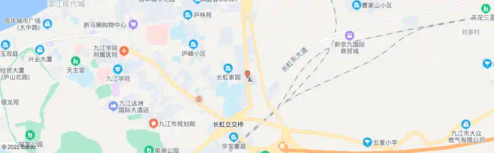 九江长虹家园(天马建材家俱城)_公交站地图_九江公交_妙搜公交查询2024