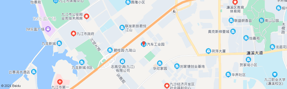 九江汽车工业园_公交站地图_九江公交_妙搜公交查询2024