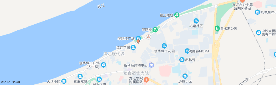 九江江边水厂_公交站地图_九江公交_妙搜公交查询2024