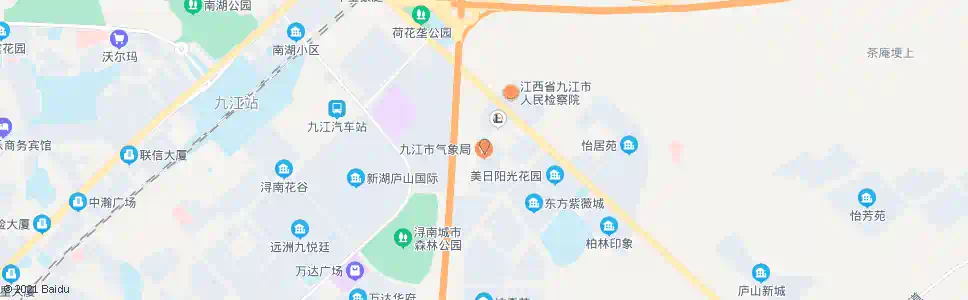 九江气象台_公交站地图_九江公交_妙搜公交查询2024