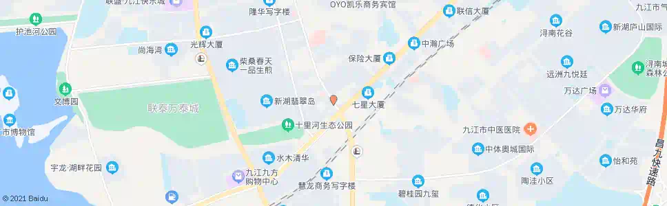 九江十里转盘_公交站地图_九江公交_妙搜公交查询2024